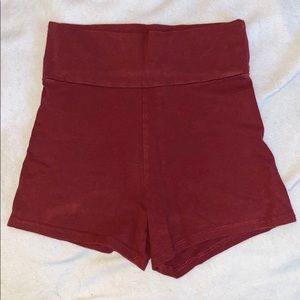 Charlotte Russe  shorts  XS  red